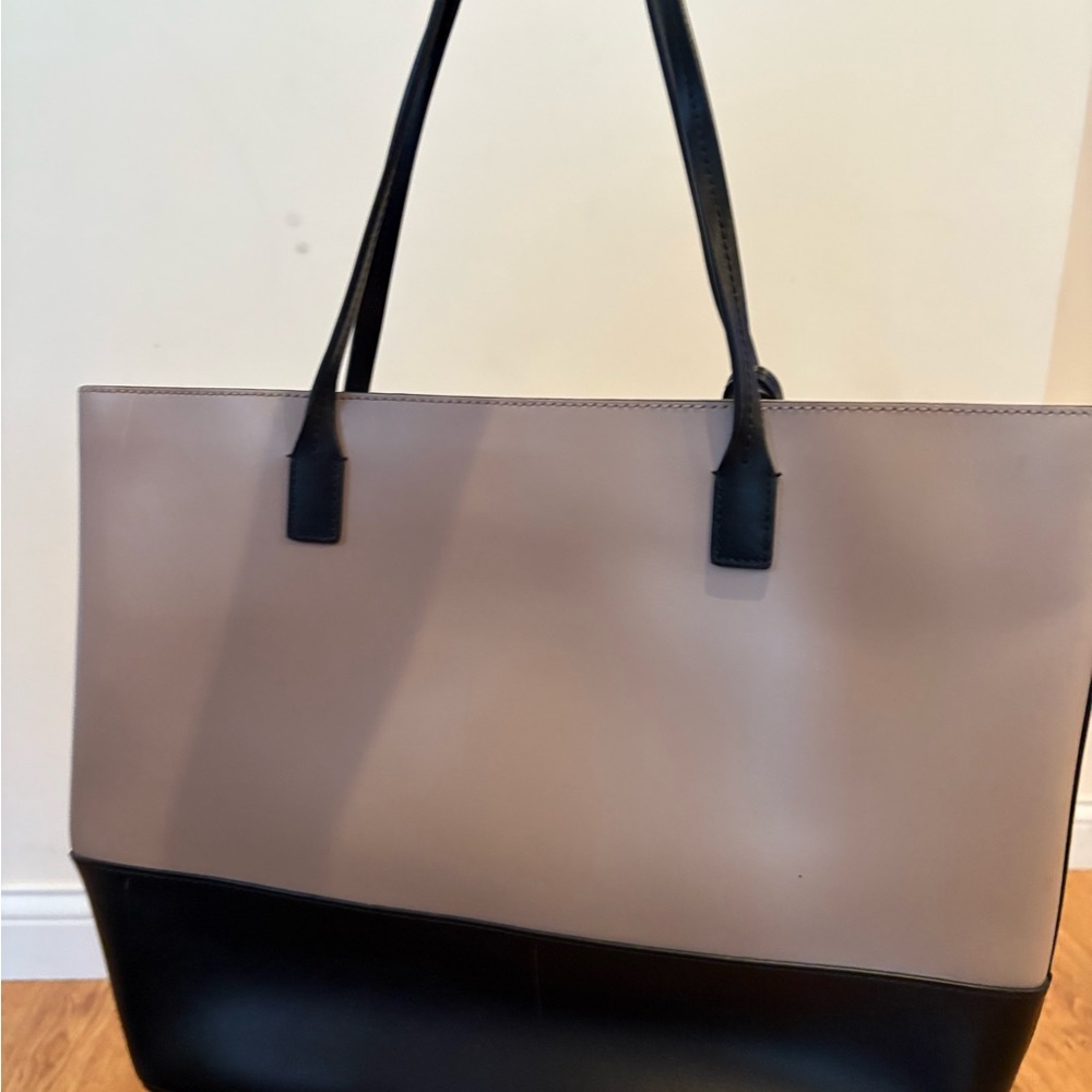 Kate Spade Black and Tan Tote Bag